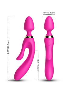 ARMONY - MASAJEADOR & VIBRADOR RABBIT FUCSIA