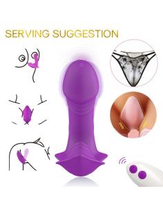 ARMONY - WHISTLE VIBRADOR INTRODUCIBLE CONTROL REMOTO VIOLETA