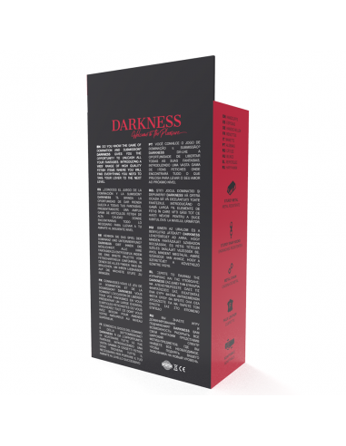 DARKNESS - ESPOSAS AJUSTABLES MANOS LEATHER NEGRO