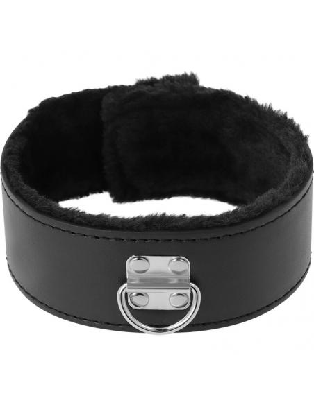 DARKNESS - COLLAR FORRADO CON CADENA TITANIUM