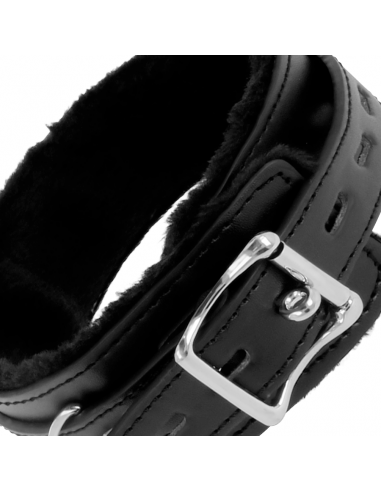 DARKNESS - COLLAR CONFORTABLE DE POSTURA CON CADENA LEATHER