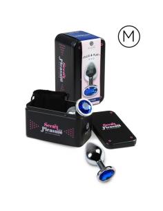 SECRETPLAY - ANAL PLUG AZUL M 2