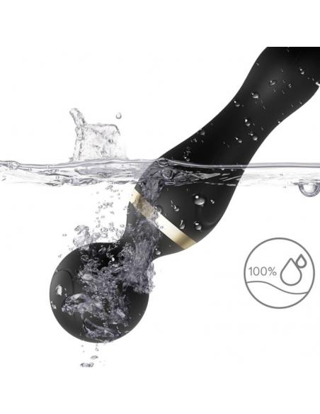 ARMONY - FREEZA MASAJEADOR & VIBRADOR CABEZA FLEXIBLE NEGRO