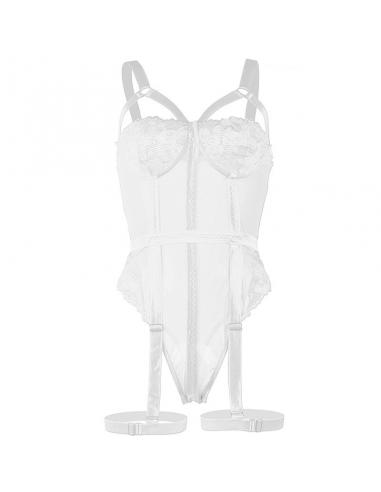 SUBBLIME - TEDDY CON LIGUERO DETALLE TIRAS PECHO BLANCO S/M