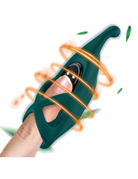 ARMONY - DEDAL ESTIMULADOR & VIBRADOR VERDE