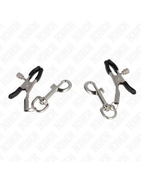 KINK - PINZAS PARA PEZONES CON GANCHO 6 CM