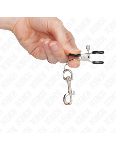 KINK - PINZAS PARA PEZONES CON GANCHO 6 CM