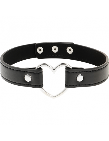 COQUETTE CHIC DESIRE - COLLAR CUERO VEGANO ACCESORIO WOMAN CORAZÃN