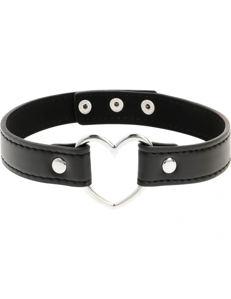 COQUETTE CHIC DESIRE - COLLAR CUERO VEGANO ACCESORIO WOMAN CORAZÃN