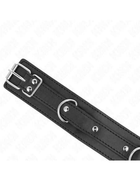 KINK - COLLAR CON CORREA 65 CM 3 ANILLOS MODELO 1 AJUSTABLE 38-49 CM X 5 CM