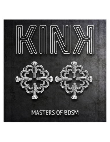 KINK - PINZAS PARA PEZONES FLOR METÃLICA