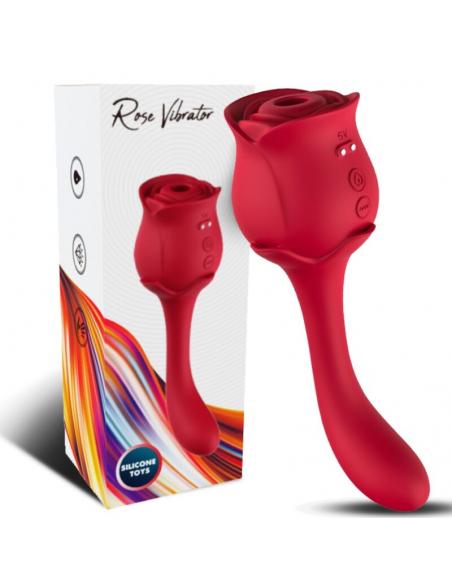 ARMONY - ROSELOVER SUCCIONADOR CLITORIS & ESTIMULADOR ROJO