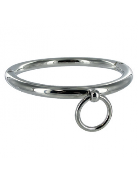 METAL HARD - BDSM COLLAR CON ARGOLLA 18CM