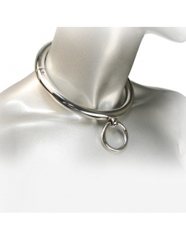 METAL HARD - BDSM COLLAR CON ARGOLLA 18CM