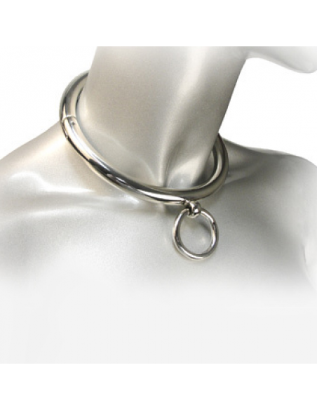 METAL HARD - BDSM COLLAR CON ARGOLLA 18CM