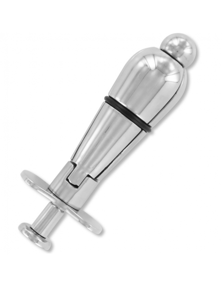 METAL HARD - PLUG ANAL METALICO CON BLOQUEO