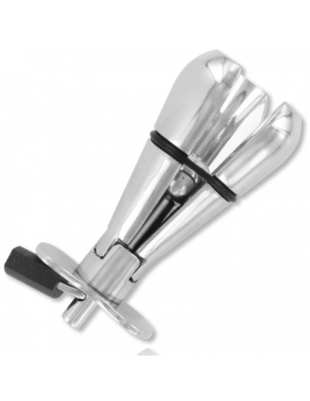 METAL HARD - PLUG ANAL METALICO CON BLOQUEO