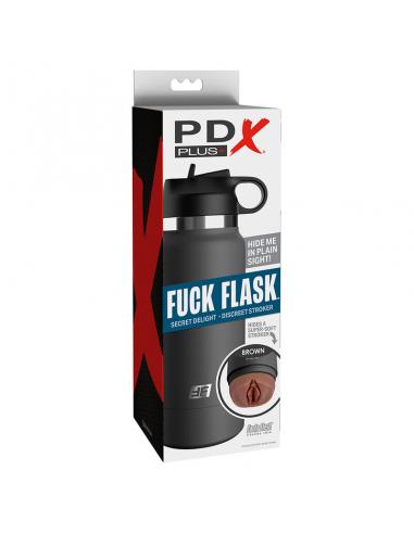 PDX PLUS - FUCK FLASK ESTIMULADOR VAGINA DISCRETO MULATO MODELO 2