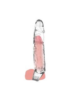 GET REAL - EXTENSION LARGO 19 CM TRANSPARENTE 2