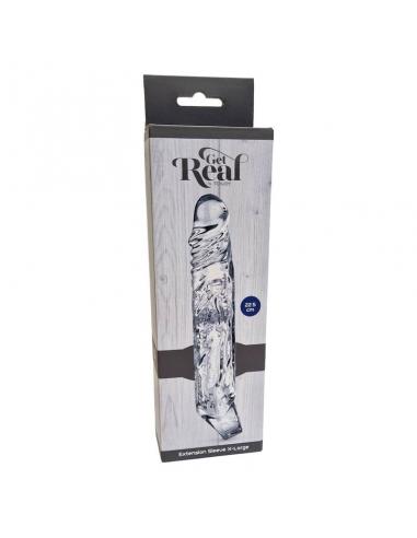 GET REAL - EXTENSION EXTRALARGO 22,5 CM TRANSPARENTE