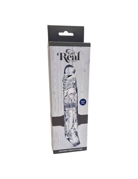 GET REAL - EXTENSION EXTRALARGO 22,5 CM TRANSPARENTE