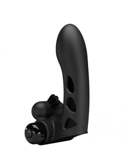 PRETTY LOVE - ORLANDO FUNDA DE DEDO VIBRADOR NEGRO