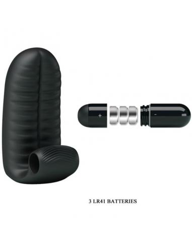 PRETTY LOVE - ABBOTT DEDAL ESTIMULADOR NEGRO