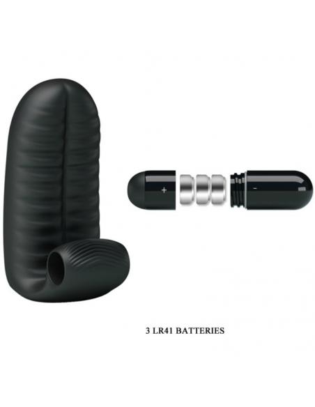 PRETTY LOVE - ABBOTT DEDAL ESTIMULADOR NEGRO