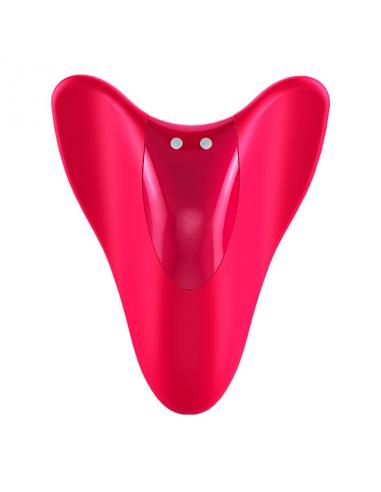 SATISFYER - HIGH FLY VIBRADOR DEDAL FUCHSIA