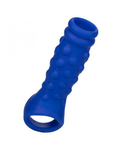 CALEXOTICS - ADMIRAL BEADED FUNDA PENE SILICONA LÃQUIDA AZUL