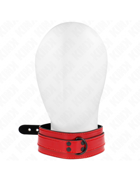 KINK - COLLAR AJUSTABLE ROJO VINO 37.5-49.5 CM X 5 CM