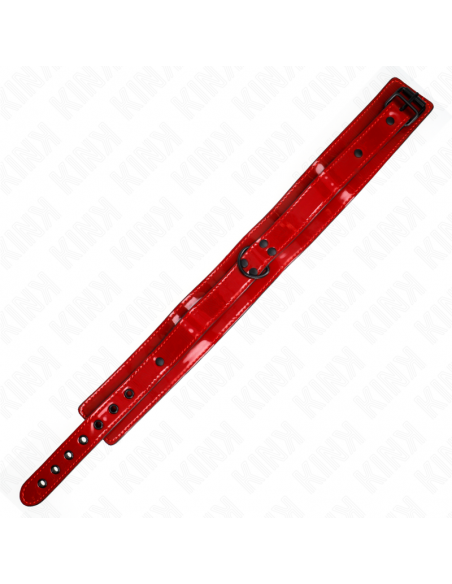 KINK - COLLAR AJUSTABLE ROJO VINO 37.5-49.5 CM X 5 CM