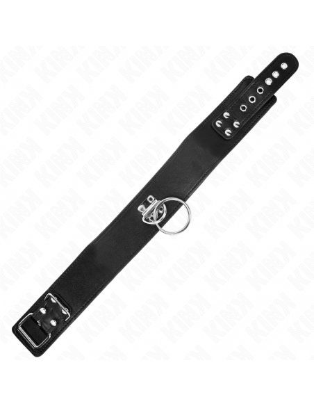 KINK - COLLAR CON CORREA 116 CM CON TACHUELAS CORREA POLIPIEL 50 X 5 CM