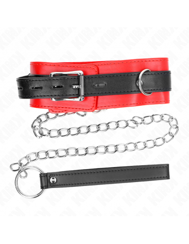 KINK - COLLAR CON CORREA 65 CM ROJO 54 X 4.5 CM