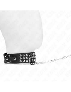 KINK - COLLAR CON CORREA 65 CM CON BRILLOS AJUSTABLE 37-42 CM X 5.3 CM 2