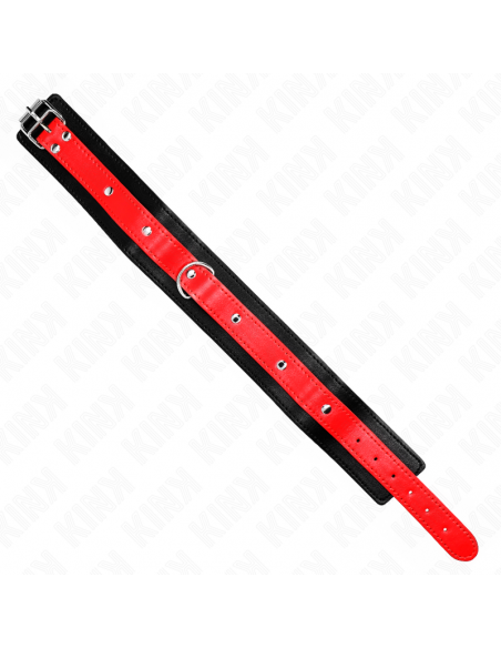 KINK - COLLAR CON CORREA 65 CM ROJO AJUSTABLE 36-43 CM X 5 CM