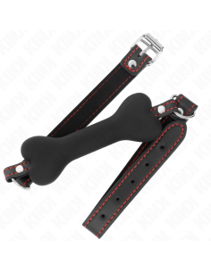 KINK - MORDAZA DE HUESO 12 CM NEGRO 63 x 2 CM 2