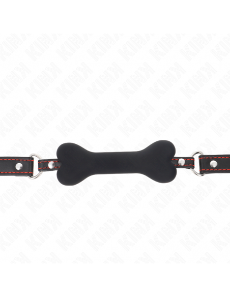 KINK - MORDAZA DE HUESO 12 CM NEGRO 63 x 2 CM