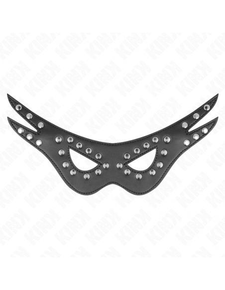 KINK - MÃSCARA DE POLIPIEL SEXY MODELO 1 27 x 13 CM