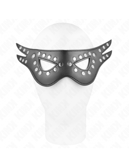 KINK - MÃSCARA DE POLIPIEL SEXY MODELO 1 27 x 13 CM