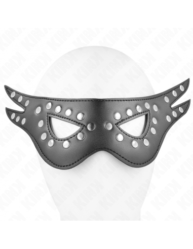 KINK - MÃSCARA DE POLIPIEL SEXY MODELO 1 27 x 13 CM