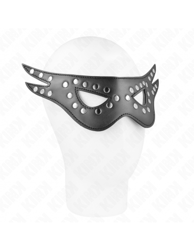 KINK - MÃSCARA DE POLIPIEL SEXY MODELO 1 27 x 13 CM