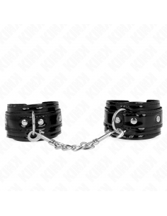 KINK - MUÃEQUERAS DE NEOPRENO BRILLANTE AJUSTABLE 17-24 CM X 4.5 CM