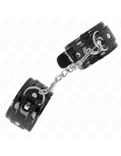 KINK - MUÃEQUERAS DE NEOPRENO BRILLANTE AJUSTABLE 17-24 CM X 4.5 CM 2