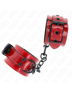 KINK - MUÃEQUERAS ROJO OSCURO 23 X 5 CM 2