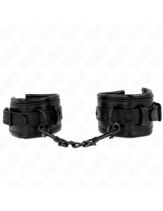 KINK - MUÃEQUERAS AJUSTABLE NEGRO 20-30 CM X 6 CM