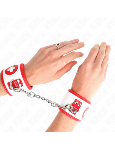 KINK - MUÃEQUERAS MINI ENFERMERA AJUSTABLE 18-23 CM X 5 CM