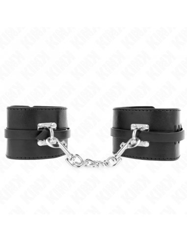 KINK - MUÃEQUERAS DELUXE CON CIERRE DE CANDADO AJUSTABLE 14.5-21 CM X 6 CM