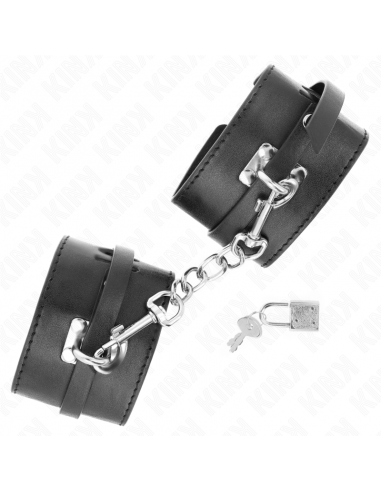 KINK - MUÃEQUERAS DELUXE CON CIERRE DE CANDADO AJUSTABLE 14.5-21 CM X 6 CM