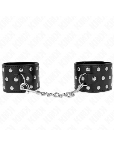 KINK - MUÃEQUERAS ESTILO PUNK AJUSTABLE 19-24 CM X 5.5 CM